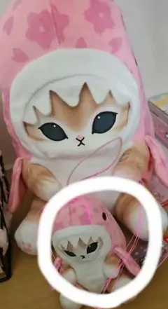 mofusandモフサンド❤︎桜満開シリーズ マスコット ぬいぐるみキーホルダー