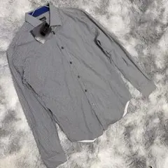 ZARA MANザラマン（L相当）シャツ ブラックタグ付 スリムフィット