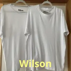 [ウィルソン] 大きいサイズ・ホワイトTシャツ・インナー2枚セット