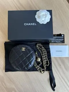 CHANEL シャネル マトラッセ ココマーク ラウンド ココボール チェーンのサムネイル