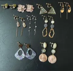 イヤリング まとめ売り 9点セット ゴールド シルバー 大人可愛い