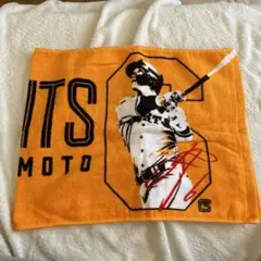 読売ジャイアンツ　坂本勇人　2000本安打記念フェイスタオル