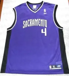 1765☆リーボック☆ＮＢＡキングス☆タンクトップ☆チームロゴプリント☆ＸＬ 1765☆リーボック☆NBAキングス☆タンクトップ☆チームロゴプリント