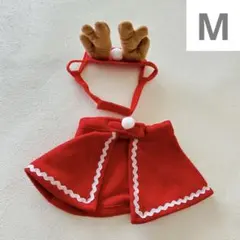 クリスマス　犬服　Mサイズ　トナカイ　 ペット服 猫 犬 帽子 マント