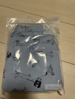 新品★GU baby 動物柄 サマナルパンツ 100cm