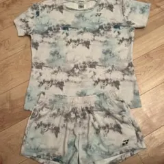 YONEX タイダイ柄 バドミントンウェアセット ウェアO パンツL