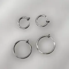 フェイクピアス イヤリング ルーフ シルバーアクセサリー アクセサリー シルバー