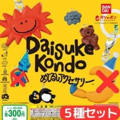 DAISUKE KONDO めじるしアクセサリー＜5種＞セット②
