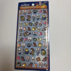 匿名配送【正規品】サンスター文具 ボンボンドロップシール mini ズートピア