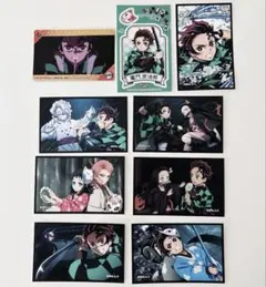 鬼滅の刃　竈門炭治郎　禰豆子 ステッカー　カード　まとめ売り