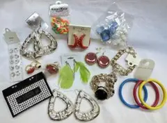 色々　アクセサリーセット　ピアス　バックル　リング　1222