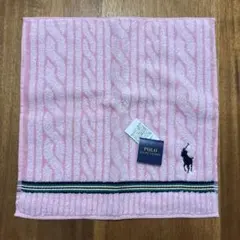 【新品】ポロ ラルフローレン ハンドタオル ハンカチ 刺繍 ミニタオル