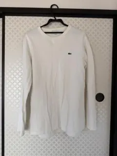 LACOSTE 長袖カットソー ホワイト FR4
