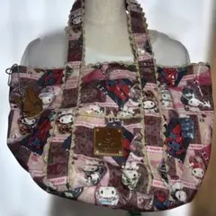マイメロ×クリスタルボール コラボトートバッグ　Sanrio MY MELODYのサムネイル