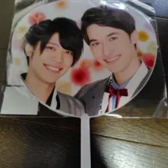 サマパラ　ミニうちわ　聡マリ