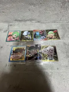 ワンピースマンチョコ シール 7枚セット