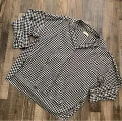 値下げ！アースミュージック＆エコロジー　長袖　プルオーバー　チェックシャツ