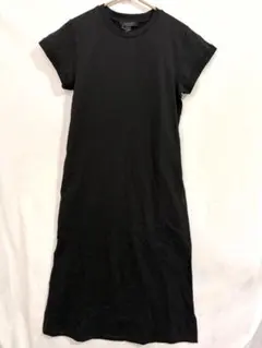 【新品タグ付】定価2.2万 ALLSAINTS マキシ丈ワンピース 黒 M相当のサムネイル