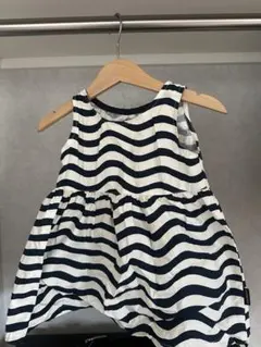 ユニクロ マリメッコノースリーブワンピース 80センチ