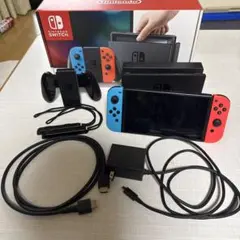Nintendo Switch 本体一式 ケース付属 ネオンブルー/ネオンレッド