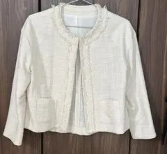 any FAM レディースジャケット　フォーマル　アイボリー