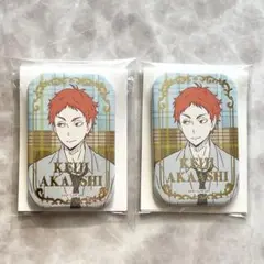 ハイキュー 赤葦京治 オフショット×カラー 第1弾 スクエア缶バッジ