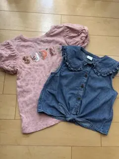キッズ トップス 2点セット 120cmのサムネイル