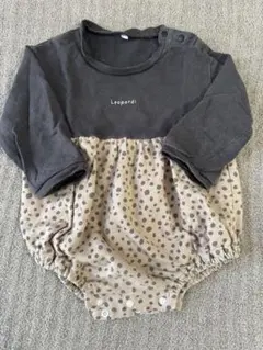 Leopardi ドット柄ロンパース 70-80cm