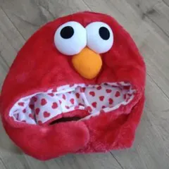 エルモ キャラクター帽子