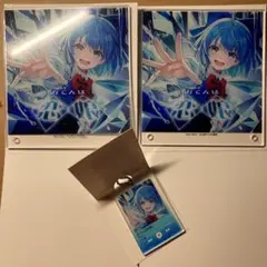 【東方project】チルノ アクリルボード アクリルキーホルダー 3点セット