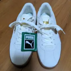 [新品、未使用品]PUMAレディーススニーカーsize23.5Club2ホワイト