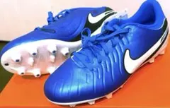 Nike Tiempo サッカーシューズ 青23.5cm