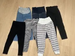 マタニティパンツ 6点セット