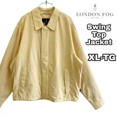 古着 Londonfog ロンドンフォグ スウィングトップジャケット イエロー