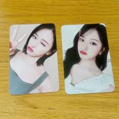 アン ユジン トレカ 2枚セット IVE CLIO クリオ