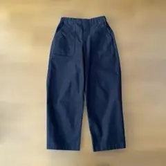 スタディオクリップ ベイカーパンツ ワイドパンツ ブラック