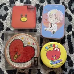 BTS BT21  TINYTAN  TATA  V いろいろ缶セットお菓子無し