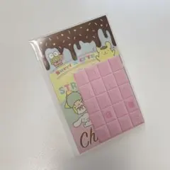 レア・当時物/サンリオ/いちご新聞付録・ときめき封筒セット/チョコレート