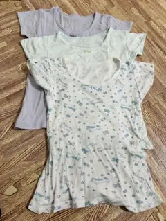 半袖肌着3枚セット　女の子