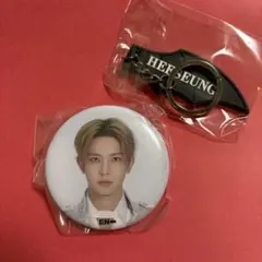 ENHYPEN MUSEUM ガチャ　缶バッジ　キーホルダー　ヒスン