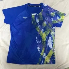 Mizuno テニス Tシャツ 青/多色