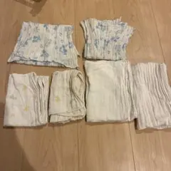 ガーゼハンカチ 5枚セット 花柄