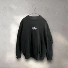 即日発送！ ALPHA アメカジ トレーナー Mサイズ ヴィンテージ 古着