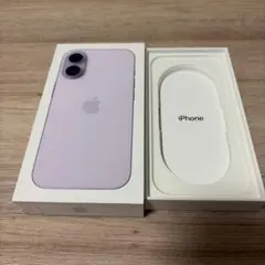 iPhone17 ラベンダー箱のみ 空箱 アイフォン
