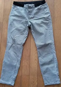 ユニクロ　ヒートテック　スキニーパンツL　千鳥柄