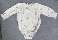 ZARA ベビー　刺繍ロンパース　3m〜6m