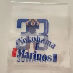 横浜F・マリノス プレイヤーズクリアステッカー 33 諏訪間 幸成