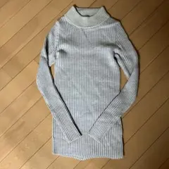 無印良品　首のチクチクを抑えた洗えるハイネックセーター
