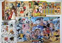 ワンピース ルフィ ステッカー ポスター コミックカバー 送料無料