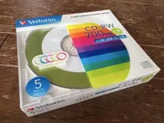 CD-RW 700MB 5枚パック 三菱化学